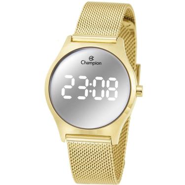 Imagem de Relógio CHAMPION feminino digital dourado CH48171B