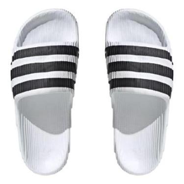 Imagem de Chinelo Adidas Adilette 22 White Black-Masculino