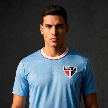 Imagem de Camisa São Paulo Dry Uruguai Azul Celeste Masculina-Masculino