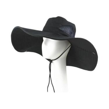 Imagem de Chapéu de Pescador Unissex com Aba Larga - Respirável e com Proteção U