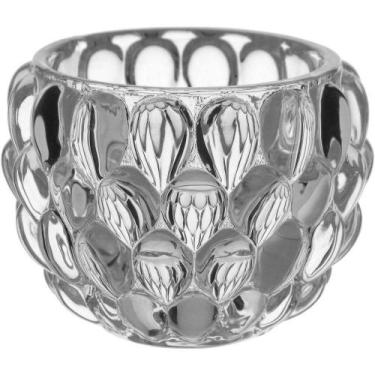 Imagem de Castiçal 6X8X8Cm Vidro Transp - NH