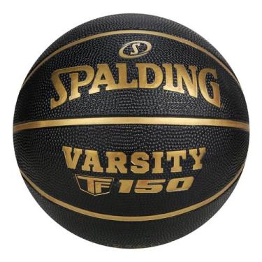 Imagem de Bola Basquete Spalding Varsity TF-150, Preto, Único
