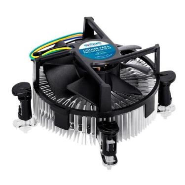 Imagem de Cooler Cpu Intel Lga 775/115X/1366/1200/1700 2400Rpm Preto - Exbom