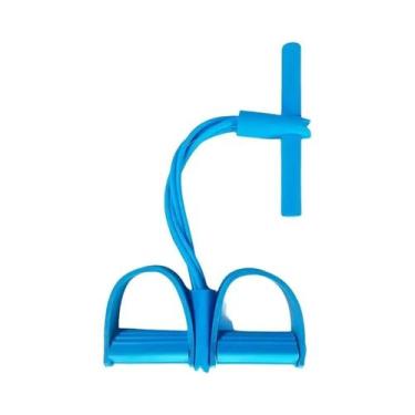 Imagem de Tensionador De Pedal Com Quatro Tubos, Faixa Elástica Para Fortalecime