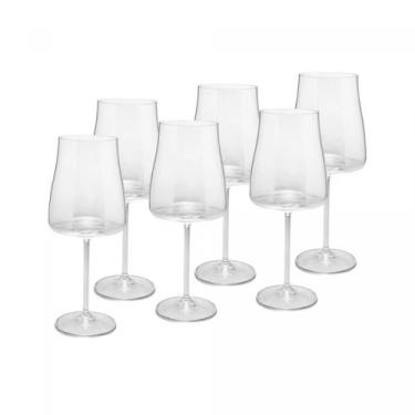Imagem de Kit 6 taças vinho cristal ecologico bohemia alex 600ml wolff
