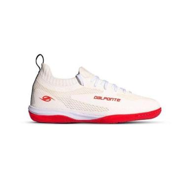 Imagem de Tenis Futsal Dalponte 81 Master, Bco, Verm, 40