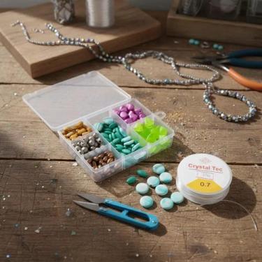 Imagem de Kit Miçangas Bijuteria Criativa - Lu Leticia
