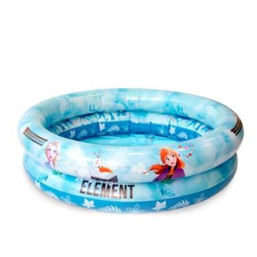 Imagem de Piscina Inflável Infantil Redonda Criança 2 Anéis 37 Litros 65 X 17 Cm