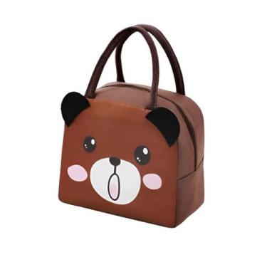 Imagem de Lancheira Bolsa Térmica Infantil Criança Menina Menino 3d - Modas Fagu