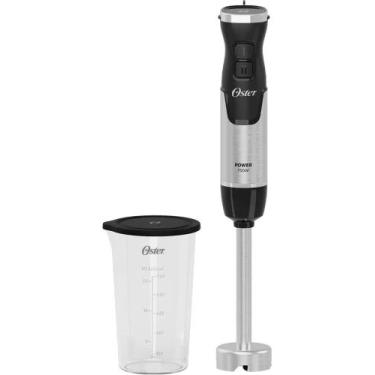 Imagem de Mixer Power Oster Omix370 Com Copo 750ml Preto Inox 127 v, 110V