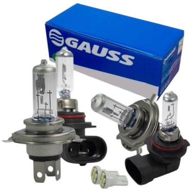 Imagem de Kit Lâmpadas Gauss Tom Original Monza 1982-1984 Farol+milha