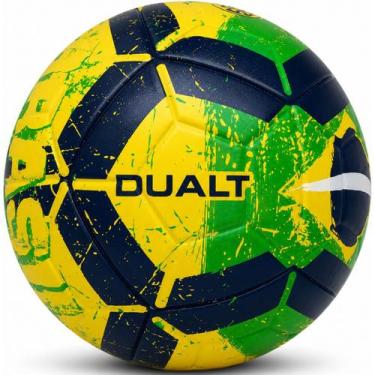Imagem de Mini Bola Futebol Campo Dualt Brasil Copa, Verde, Amarelo