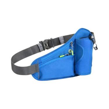 Imagem de Bolsa De Cintura Esportiva Ajustável Com Suporte Para Garrafa De Água,