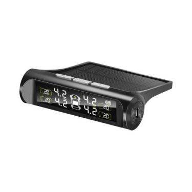 Imagem de Sistema De Monitoramento De Pressão De Pneus Solar TPMS Com 4 Sensores