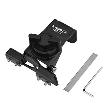 Imagem de Suporte de antena para carro Yoidesu RB-66 suporte de antena móvel ajustável suporte de antena de aço inoxidável suporte de clipe de carro tampa de porta-malas suporte de chocalho preto