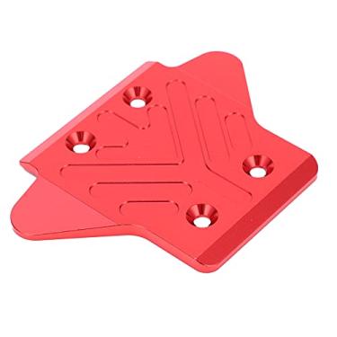 Imagem de Capa protetora da placa traseira, durável RC Bigfoot Capa protetora da placa traseira do carro Instale facilmente liga de alumínio para ARRMA KRATON 6S 1/8(vermelho)