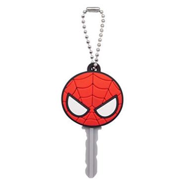 Imagem de Marvel Porta-chaves de PVC com toque macio Kawaii Homem-Aranha