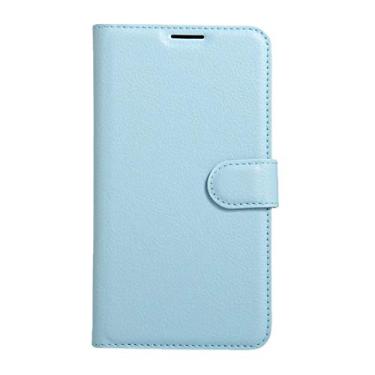 Imagem de CHAJIJIAO Capa ultrafina para Sony Xperia X Compact Texture Horizontal Flip Leather Case com suporte e compartimentos para cartões e carteira (preto) Capa traseira para telefone (cor azul)