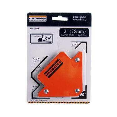Imagem de Esquadro Magnético 3 12kg Starfer