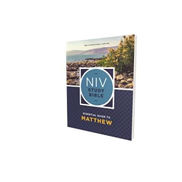 Imagem de NIV Study Bible Essential Guide to Matthew, Paperback, Red Letter, Comfort Print: New International Version Study Bible, Essential Guide to Matthew