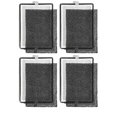 Imagem de Nispira Substituição de pré-filtro de carbono ativado HEPA compatível com purificador de ar LEVOIT LV-H126. Comparado com a peça LV-H126-RF, 4 pacotes