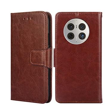 Imagem de For Huawei Mate 50 Pro Crystal Texture Leather Phone Case