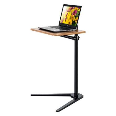 Imagem de MagicHold Suporte de chão para laptop, mesa de alumínio ajustável para sofá de cama, compatível com MacBook, notebook, tablets, iPad, câmera de projetor