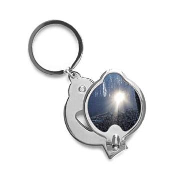 Imagem de Cortador de unhas Science Nature Dark Forestry Scenery Tesoura de aço inoxidável