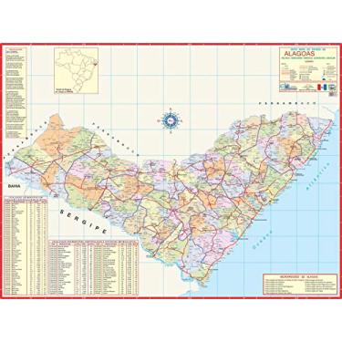 Imagem de MAPA DO ESTADO DE ALAGOAS