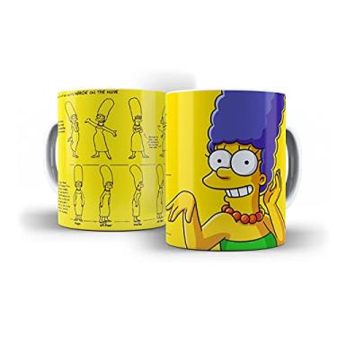 Imagem de LEAR Caneca de Cer?mica Decorada Simpson Marge 325ML