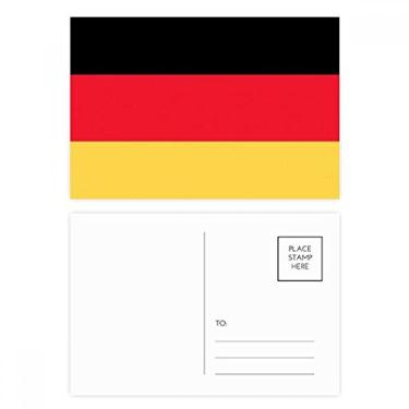 Imagem de Conjunto de cartões postais de aniversário com bandeira nacional da Alemanha