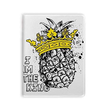Imagem de Caderno PineFruit Line Desenho Fruit King Capa para Goma Diário