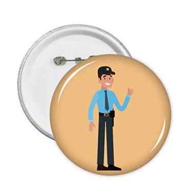 Imagem de Emblema de segurança comunitária, logística, profissional, emblema, acessório, 5 peças