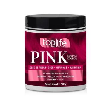 Imagem de Máscara Matizadora Tonalizante Pink 500G Toplife - Toplife Profissiona