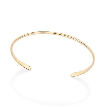 Imagem de Bracelete Liso Folheado a Ouro Rommanel 552131, Dourado