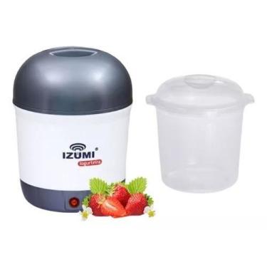 Imagem de Iogurteira Elétrica Izumi 1 Litro Cor Verde Bivolt com Pote