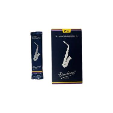 Imagem de Palheta Saxofone Alto N2.5 Vandoren Tradicional