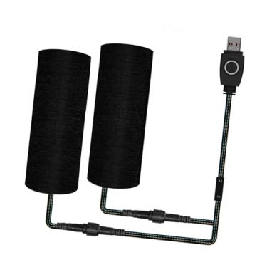 Imagem de KiBcsLic Punhos aquecidos para motocicleta, aquecedor de guidão aquecido, lavável, universal, aquecedor de mãos para motocicleta, para ciclismo, quadriciclo