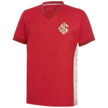 Imagem de Camiseta Internacional Gold Masculina, Vermelho, P