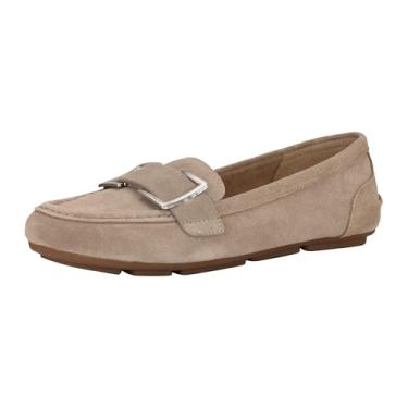 Imagem de Calvin Klein Mocassim feminino Lydia, Camurça Taupe 241, 40