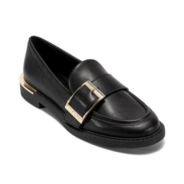 Imagem de DKNY Mocassim feminino Ruellia com detalhe de cinto, Preto, 38