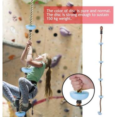 Imagem de Corda de escalada infantil Swing Blue para exterior/interior - Omkarsy