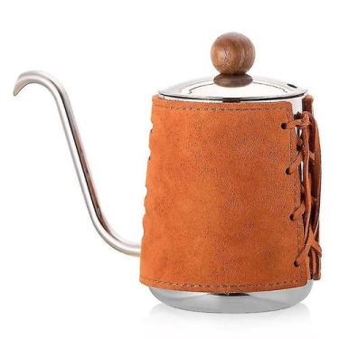 Imagem de Coffee Servers, bules de chá, chaleira elétrica manual de aço inoxidáv