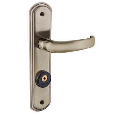 Imagem de Fechadura Tetra Latonado Orion Anatomic Aliança