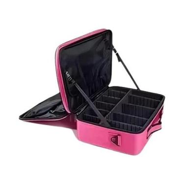 Imagem de Bolsa De Maquiagem De Viagem Impermeável De Grande Capacidade Para Mul
