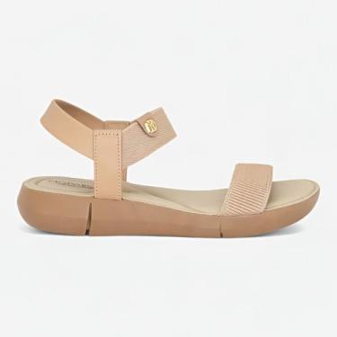Imagem de Sandalia Modare Ultra Conforto Ortopedica Feminina Elastico, Nude, 36
