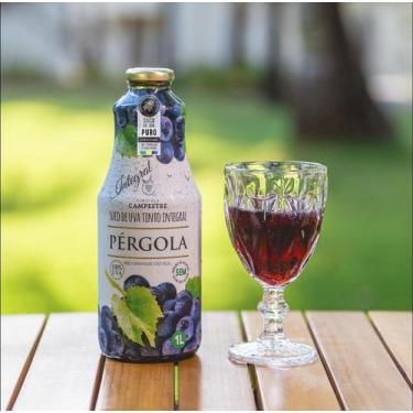 Imagem de Suco de Uva Tinto Integral Natural Concentrado Pérgola 1 Litro One - P