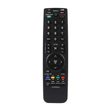 Imagem de Controle Remoto, ABS AKB69680403 Controle Remoto para TV Pilhas AAA Fácil de Segurar Preto para TV