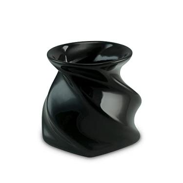 Imagem de Ceraflame Vaso de Cerâmica Camelia 11cm Preto - Decor