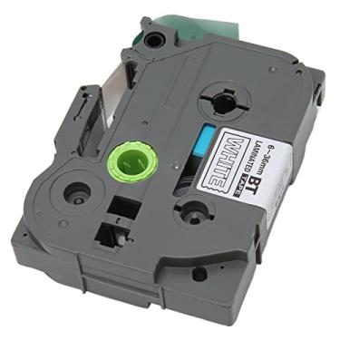 Imagem de GLOGLOW Fita de substituição para etiqueta, resistente ao desbotamento, 5 peças, 18 mm, fita adesiva Plug and Play para PT P950NW para PT P700 (Bze-745)